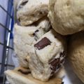 青莉ん's cooksnap of when they made ラカントSでチョコチャンクスコーン.