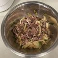 shibuyt428's cooksnap of when they made コンビニ再現♪砂肝と玉ねぎのねぎポン.