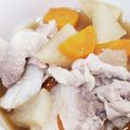 てらさわん's cooksnap of when they made 豚コマ人参大根あるもので節約簡単煮物.