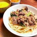ゆりまる2011's cooksnap of when they made コストコ☆プルコギ濃厚クリームパスタ.