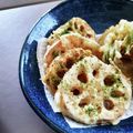 ＠ももこ's cooksnap of when they made 蓮根の天ぷら.