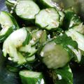 Seira's cooksnap of when they made きゅうりとごま油の和え物.