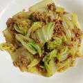 yukarin222's cooksnap of when they made 15分で夕食★少量ひき肉と白菜炒め★時短.