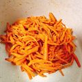 amo♥♥'s cooksnap of when they made 【農家のレシピ】千切りニンジンの味噌炒め.