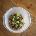 みるく茶's cooksnap of when they made 枝豆しお胡椒ごはん☘お弁当に.