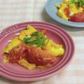 umemodoki's cooksnap of when they made トロトロ卵とトマトのスイチリ炒め.