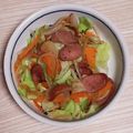 アクセル☆'s cooksnap of when they made キャベツ、人参、玉ねぎちゃん野菜炒め.