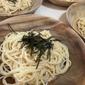 papikun's cooksnap of when they made 超簡単。失敗なし。しっとり。たらこスパ。.
