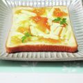 ぱふ's cooksnap of when they made おひとりさまのチーズとジャムのトースト.