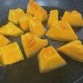 キラキラ水's cooksnap of when they made うちのかぼちゃの煮物は甘すぎず、旨い.