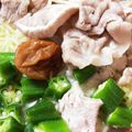 Tiger's's cooksnap of when they made 冷しゃぶ梅麺.