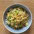ぎょうざ好きうめりー's cooksnap of when they made 超簡単！卵とウインナーのチャーハン.