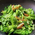 ｸﾏﾘｴ's cooksnap of when they made 茎レタス（山クラゲ）のキンピラ.