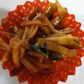 クックCNZGFQ☆'s cooksnap of when they made ブロッコリー芯のピリ辛中華炒め♪.