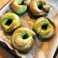 cayopan's cooksnap of when they made ＊簡単！抹茶のベーグル＊.