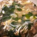 ポムポムポヨコ's cooksnap of when they made ＊ヘルシー♡舞茸と玉葱とわかめの味噌汁＊.