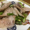 hiromi17's cooksnap of when they made 豚とろとアスパラガスの塩炒め.