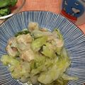 murasakino's cooksnap of when they made 鶏モモ肉とキャベツの塩麹煮込み.