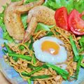 生誕１９７３年独身男's cooksnap of when they made ぜひぜひお試しあれ☆肉味噌焼きそば.