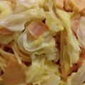 tsmitaka's cooksnap of when they made たけのことキャベツのかんたん和風パスタ.