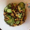 ぴんくすいか's cooksnap of when they made 超簡単！穴子ときゅうりの酢の物☆.