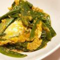 たろべちゃん's cooksnap of when they made 定番の味【さやえんどうの卵とじ】.