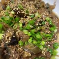 さのゆう's cooksnap of when they made ナスとニラのオイスター餡.