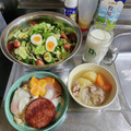 ebipeco's cooksnap of when they made 半熟目玉焼き焦がしバター醤油ハムエッグ丼.
