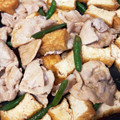kuuko♪'s cooksnap of when they made ♪豚バラと厚揚げのしょうが焼き♪.