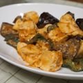 yuihiko's cooksnap of when they made 簡単ヘルシー♪茄子と豆腐の味噌炒め.