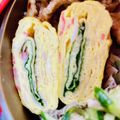 U☆kaoru's cooksnap of when they made お弁当にも♡大葉&カニかまの卵焼き♡.