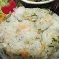 ゆけり３兄弟's cooksnap of when they made 酢飯リメイク☆鮭と葱の酢飯おにぎり♡.