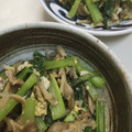 りんばたまま's cooksnap of when they made 豚こまと小松菜の炒め煮。.