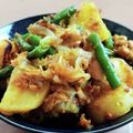 うさぴー☆☆'s cooksnap of when they made じゃがいものツナカレーマヨ炒め.