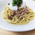 みょんとも4☆'s cooksnap of when they made ツナとおろしと青じそのパスタ.