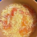 目にゅー's cooksnap of when they made トマトと玉子の中華風スープ.