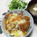 ネコかえる's cooksnap of when they made うちのおすすめかつ丼♪とろとろ卵が絶品！.