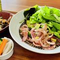 いおミニマル美容飯's cooksnap of when they made イカとアボカドのバターガーリック炒め.