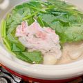 nakamucchi's cooksnap of when they made 豚ロースorバラ肉の常夜鍋＆〆のうどん.
