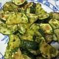エトゥ's cooksnap of when they made 簡単！ズッキーニ青のり塩焼き。お弁当にも.