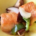 すのうこっとん's cooksnap of when they made 秋鮭とコロコロ野菜の甘酢炒め.