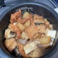 ゆかcooking's cooksnap of when they made 簡単＊炊飯器＊鶏肉と大根の煮物.