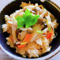 ❤️かわだん❤️'s cooksnap of when they made 圧力鍋でしめじご飯.