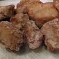哲美☆'s cooksnap of when they made もうかさめ(もろさめ)の龍田揚げ♪.