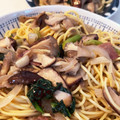 ロミみ's cooksnap of when they made 厚切りしいたけとベーコンの和風パスタ.