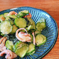 あっちゃんキッチン♪'s cooksnap of when they made イカときゅうりの酢味噌和え.