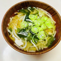 azbjbn's cooksnap of when they made 節約♪もやしとワカメの味噌汁.