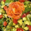 ちゅのぽむ's cooksnap of when they made サーモンサラダ！パーティーや記念日に☆.