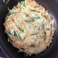 ぴぴはぴ's cooksnap of when they made カリッともちもちニラもやしのチヂミ.