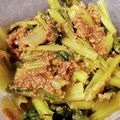 ♡YKitchen♡'s cooksnap of when they made いんげんor小松菜のピーナッツ和え♪.